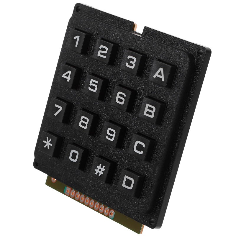 4x4 Matrix Keypad Module 16 Key Tactile Button Keyboard Switch Array for Microcontroller - Image 2