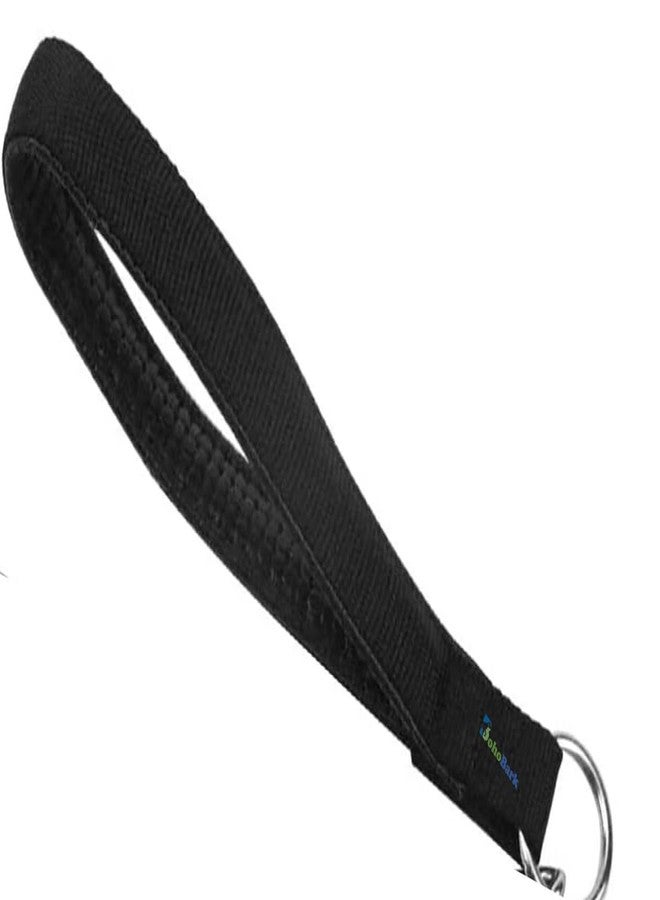 BohoBark Dog Chain Leash Metal Dog Lead Training Steel Leash Heavy Duty Chew Proof Leash With Padded Handle For Medium Large Dogs Black Colour,?18 cm - Image 5