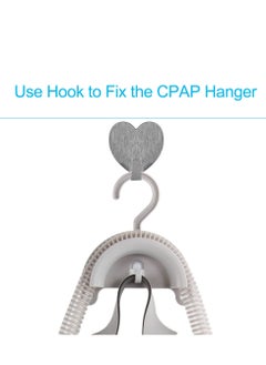 Y&D CPAP Hose Holder Hanger for bed Universal Fits All Tubing Can Be Hung or Mounted on The Wall Use, Waterproof Convenient Tube Cleaning and Drying Grey  - Image 5