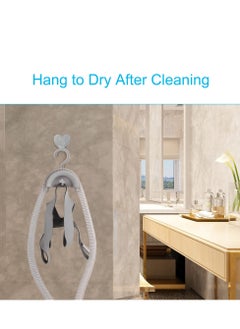 Y&D CPAP Hose Holder Hanger for bed Universal Fits All Tubing Can Be Hung or Mounted on The Wall Use, Waterproof Convenient Tube Cleaning and Drying Grey  - Image 4