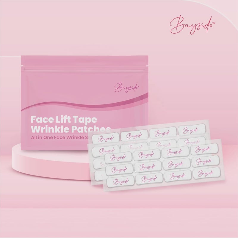 Bayside Face Lift Tape Invisible for Wrinkles | Face Tape Lifting Invisible | Facelift Tape for Face Invisible | Eye Tape Lifting Invisible | Facelift Tape | Skin Tape for Face | Face Lift Tape 192 Pieces Set - Image 5