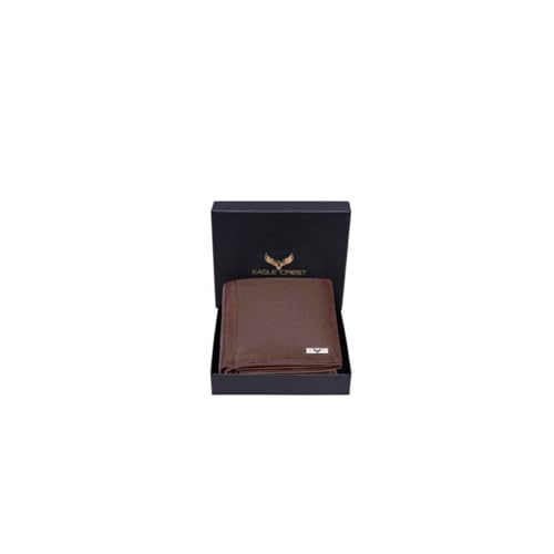 Eagle Crest Oslo Coffee Brown Leather Wallet for Men - Image 1