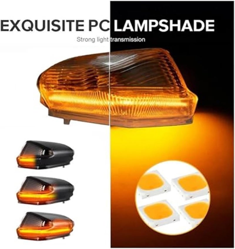 Wivplex LED Dynamic Side Mirror Lights for Sprinter - Image 3