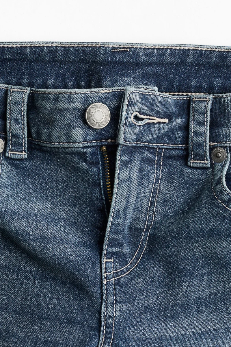 اتش اند ام جينز بقصة حافة واسعة وخصر منخفض