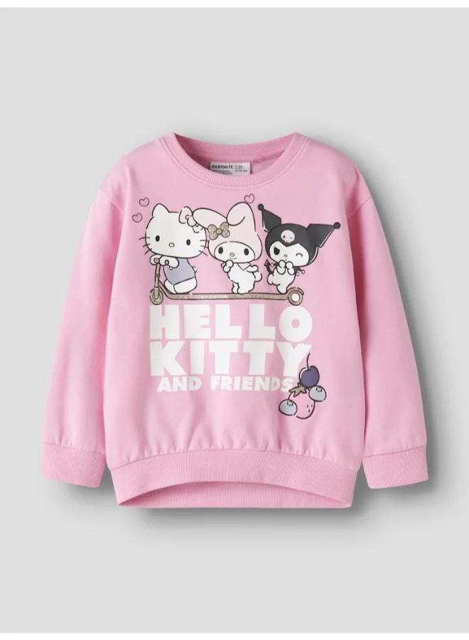 Name It Kids Hello Ok Pullover Sweatshirt