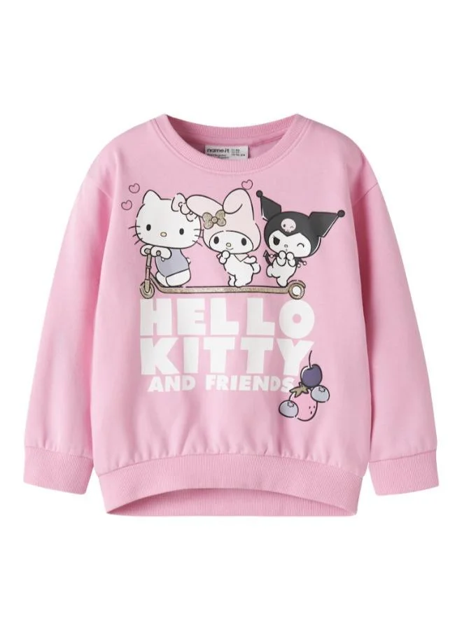 Name It  Kids Hello Ok Pullover Sweatshirt for Women | Best Price UAE