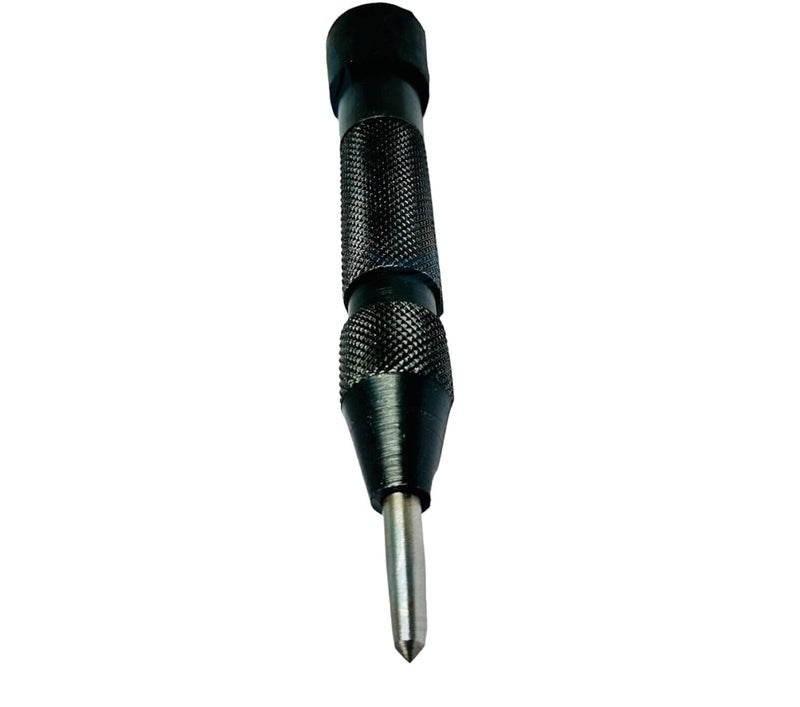 Automatic CENTER PUNCH Tool Adjustable Spring Loaded Super Strong Metal Drill  - Image 1