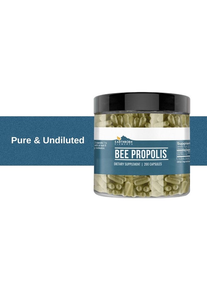 Earthborn Elements Bee Propolis (200 Capsules) Pure & Natural, Gluten-Free & Non-GMO - Image 5