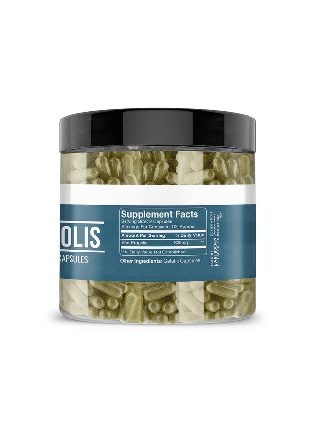 Earthborn Elements Bee Propolis (200 Capsules) Pure & Natural, Gluten-Free & Non-GMO - Image 3