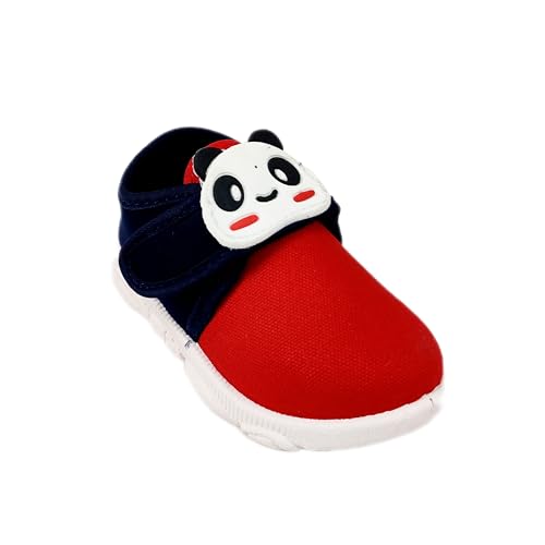 Coolz Kids Chu-Chu Sound Musical Shoes Star-6 for Baby Boys and Baby Girls 1-2.5 yrs (Navy-Red, 15 Months) - Image 2