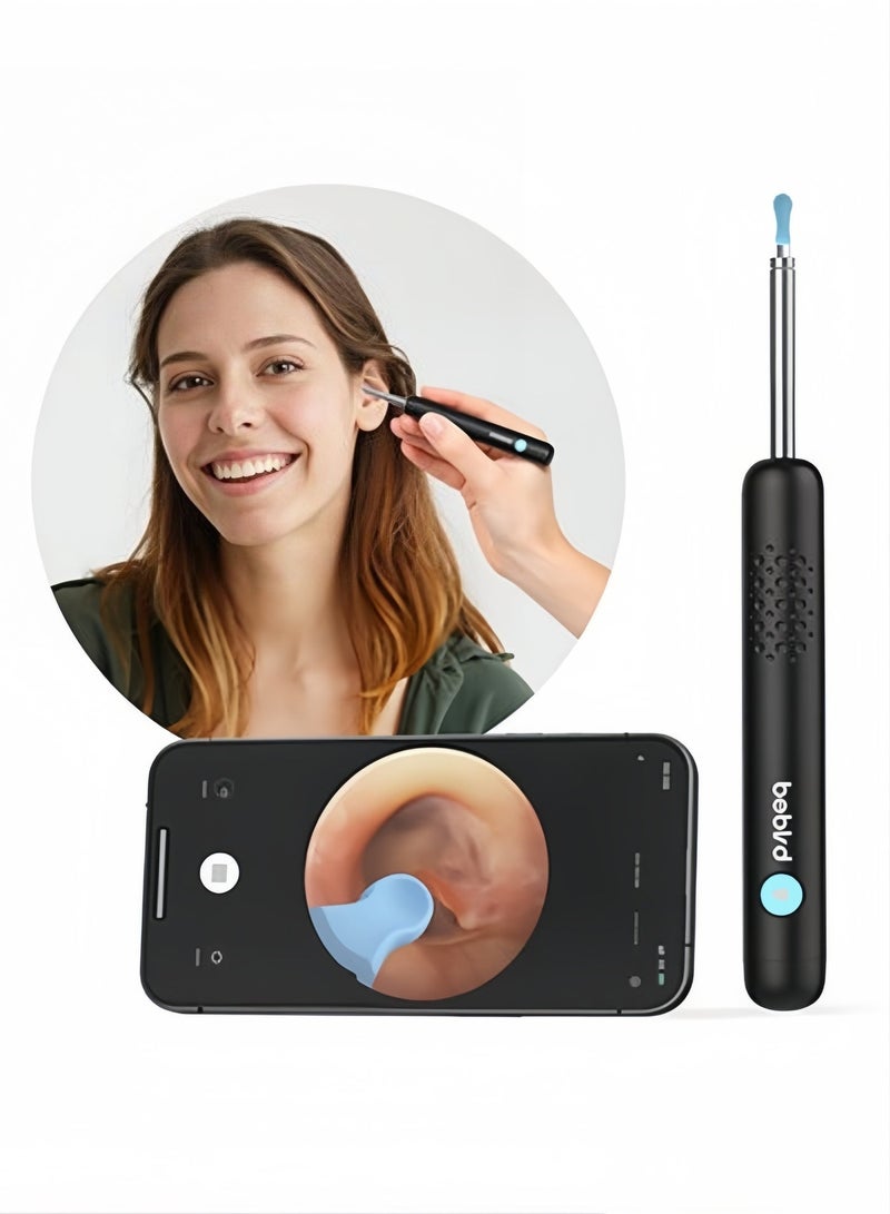 Bebird Ear Wax Remover Cleaner, Electric Earwax Removal Kit, USB Charge Reusable Safe Electric Ear Suction, Portable Deep Earwax Cleaner for Adults Kids - Image 2