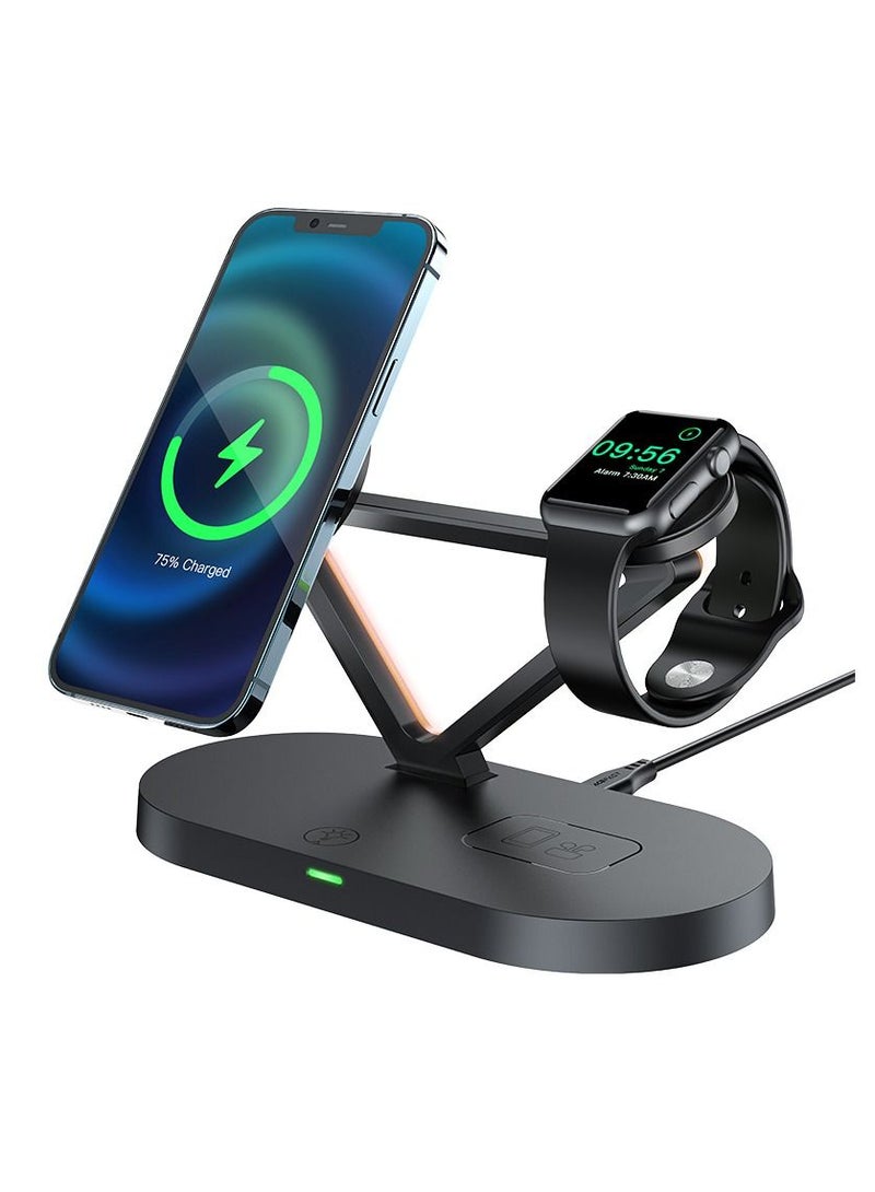 AceFast E9 desktop 3-in-1 wireless charging holder - Image 3