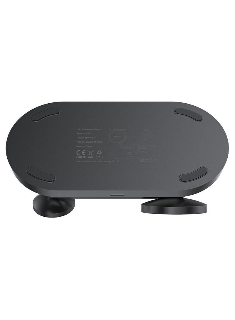 AceFast E9 desktop 3-in-1 wireless charging holder - Image 5