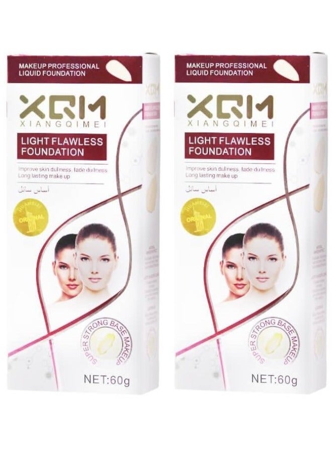 Xrmai XQM Flawless Light Liquid Foundation  60 gm - Image 1
