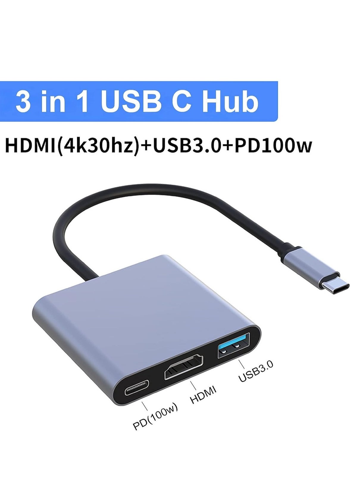 general General Usb Hub 3 0 3 In 1 Adapter Z1A7379D5E892734769B2Z