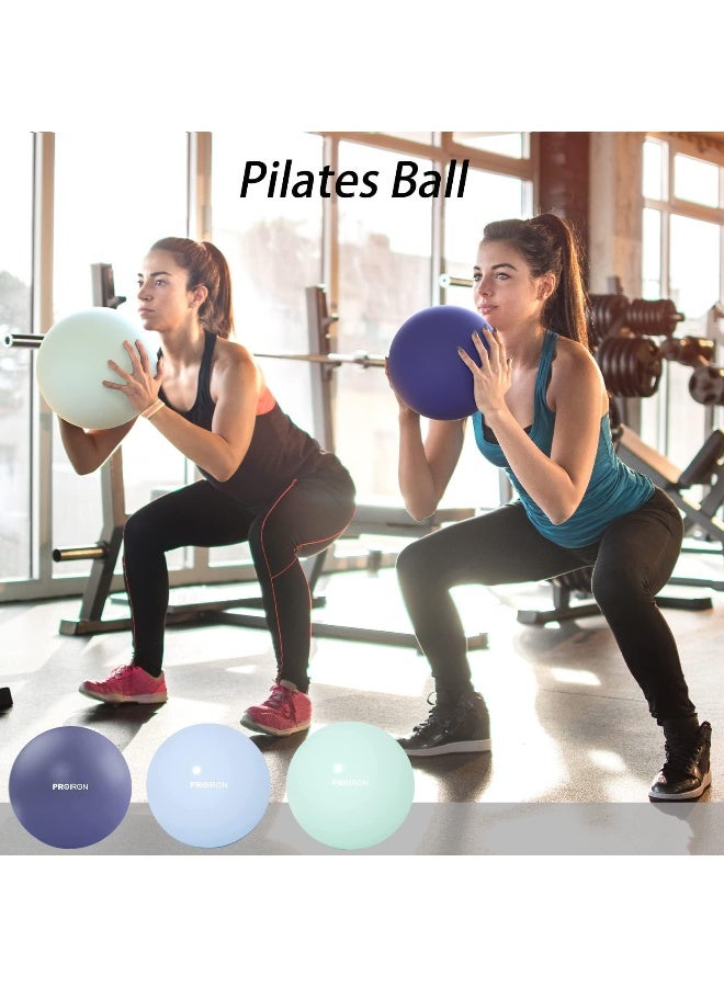 PROIRON Pilates Ball 25cm Mini Ball Small Exercise Ball for Pilates, Yoga, Core Training, Physical Therapy, Balance, Stability, Stretching - Image 2