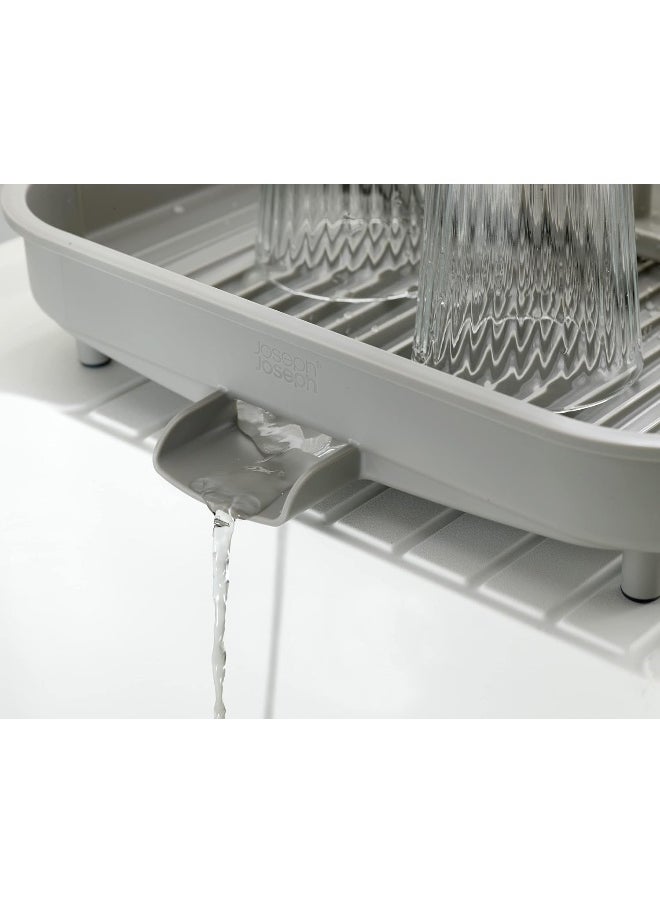 Joseph Joseph Joseph Joseph Duo Expandable Dish Rack w/Utensil Pot  - Image 5