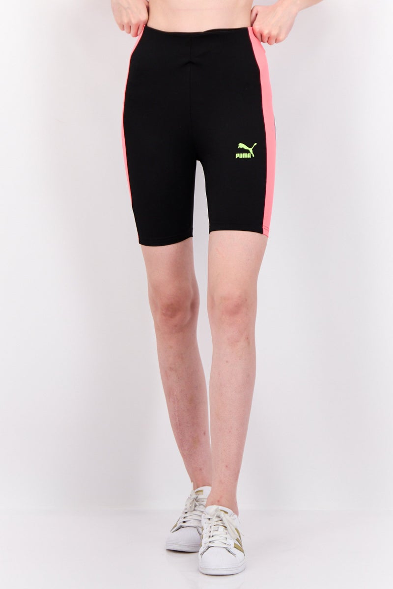 PUMA Women Sportswear Fit Running Shorts, Black - Image 1