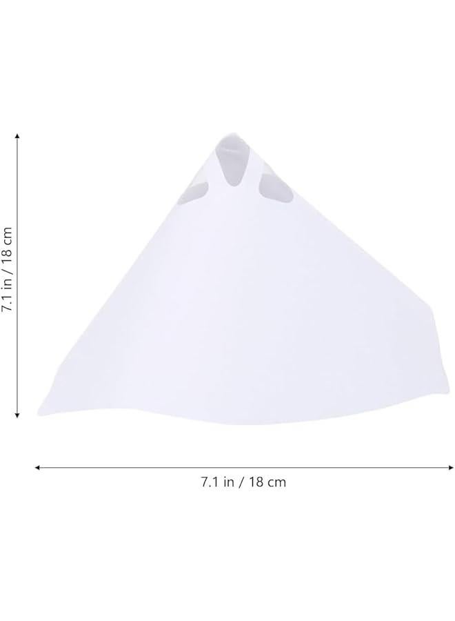 50Pcs White Paint Strainers Paper Cone Paint Mixing Cup Strainer Fine Mesh Filters Funnel Filter Disposable Spray Gun Sprayer Accessories, Paint Tools and Equipment, Spray Guns and Accessories - Image 2