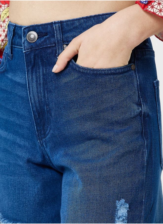Ginger - High Waist Wide Leg Jeans - Image 1