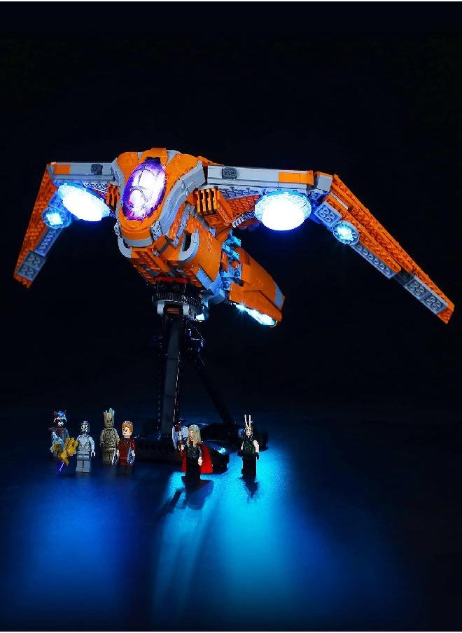 BRIKSMAX BRIKSMAX Led Lighting Kit for Marvel The Guardians Ship - Compatible with Lego 76193 Building Blocks Model- Not Include The Lego Set  - Image 1