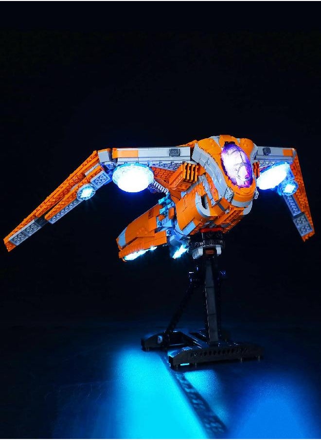 BRIKSMAX BRIKSMAX Led Lighting Kit for Marvel The Guardians Ship - Compatible with Lego 76193 Building Blocks Model- Not Include The Lego Set  - Image 3
