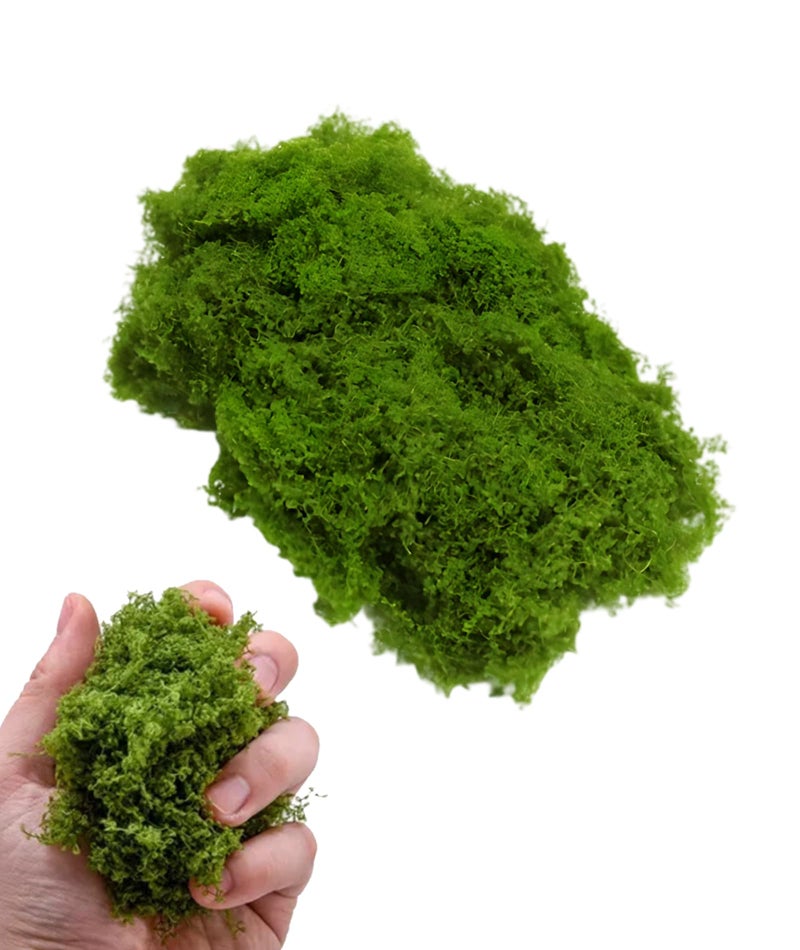 INIMAGINE 150g Artificial Moss for Decoration Moss Fake Moss Adorns Fake Grass Perfect for Home Or Office Renovations - Image 1
