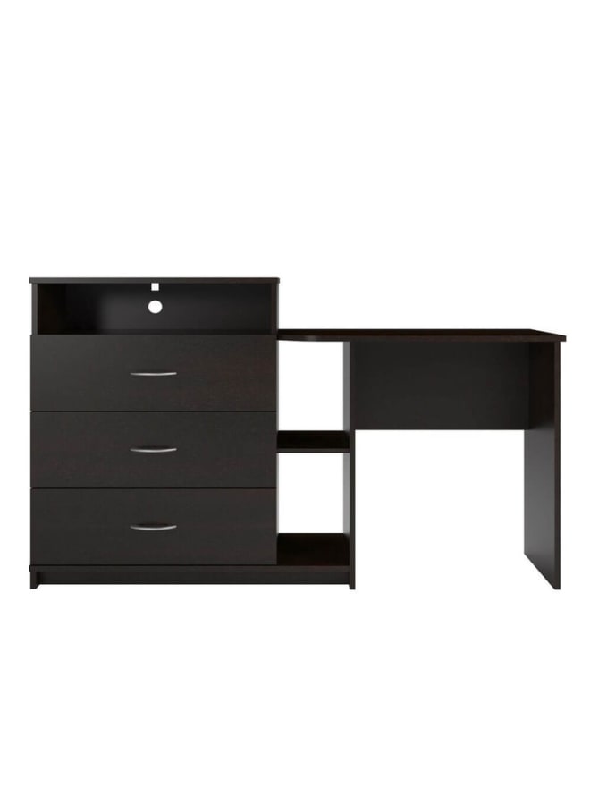 Retro Modern desk 150 cm - brown - Image 4