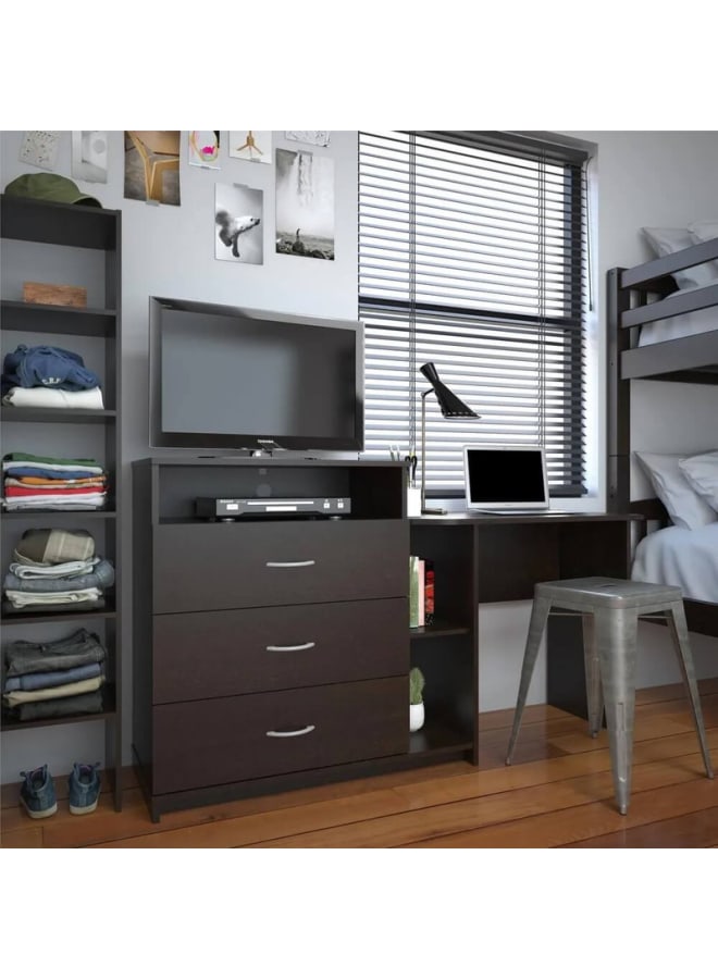 Retro Modern desk 150 cm - brown - Image 2