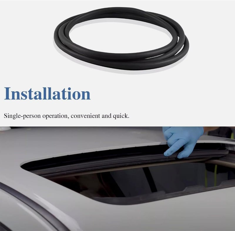 FCNFLZF Sunroof Seal Gasket for Jeep and Dodge Models - Image 4