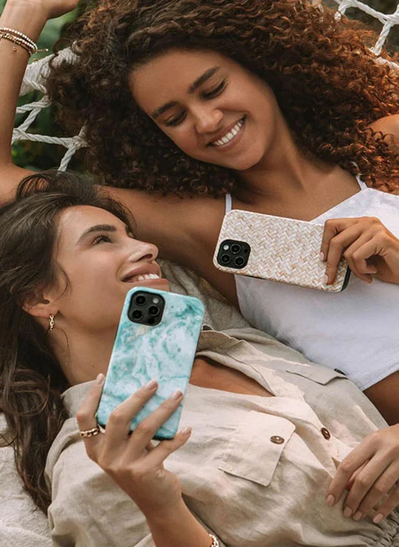 بورجا جراب Burga iPhone 16 Pro Max، مكون من قطعتين من الغلاف الصلب + جزء داخلي من مادة TPU، ممتص للصدمات، يمكن الوصول إلى جميع المنافذ، إطار مرتفع لحماية الشاشة والكاميرا، طباعة عالية الجودة لا تتلاشى أبدًا، Uluwatu