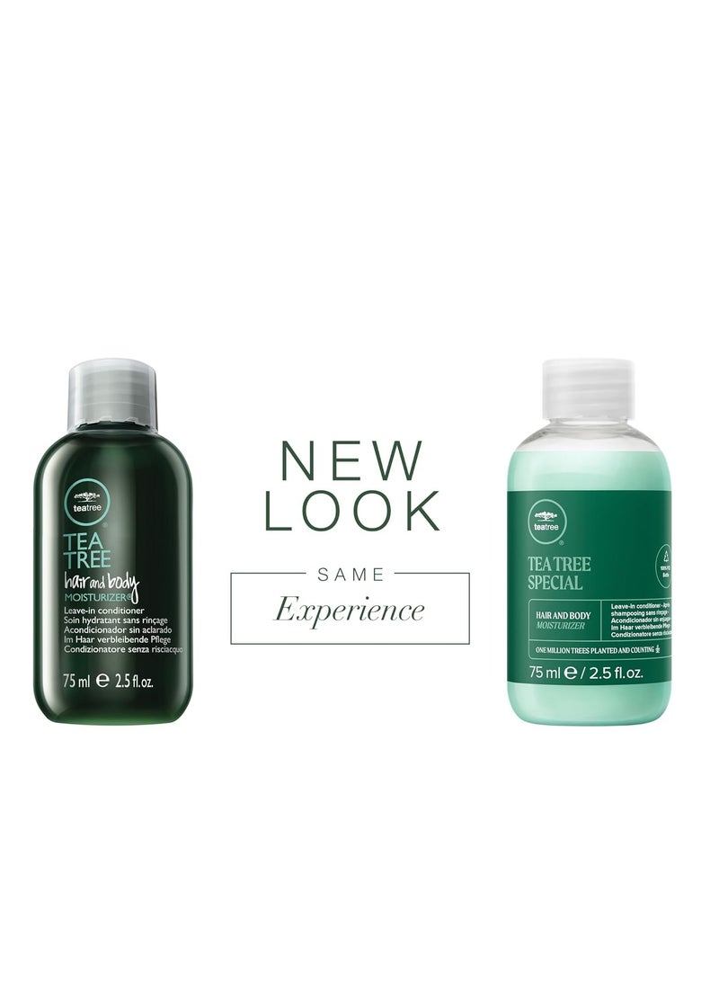 Tea Tree Tea Tree Hair and Body Moisturizer Leave-In Conditioner, Body Lotion, After-Shave Cream, For All Hair + Skin Types - Image 2