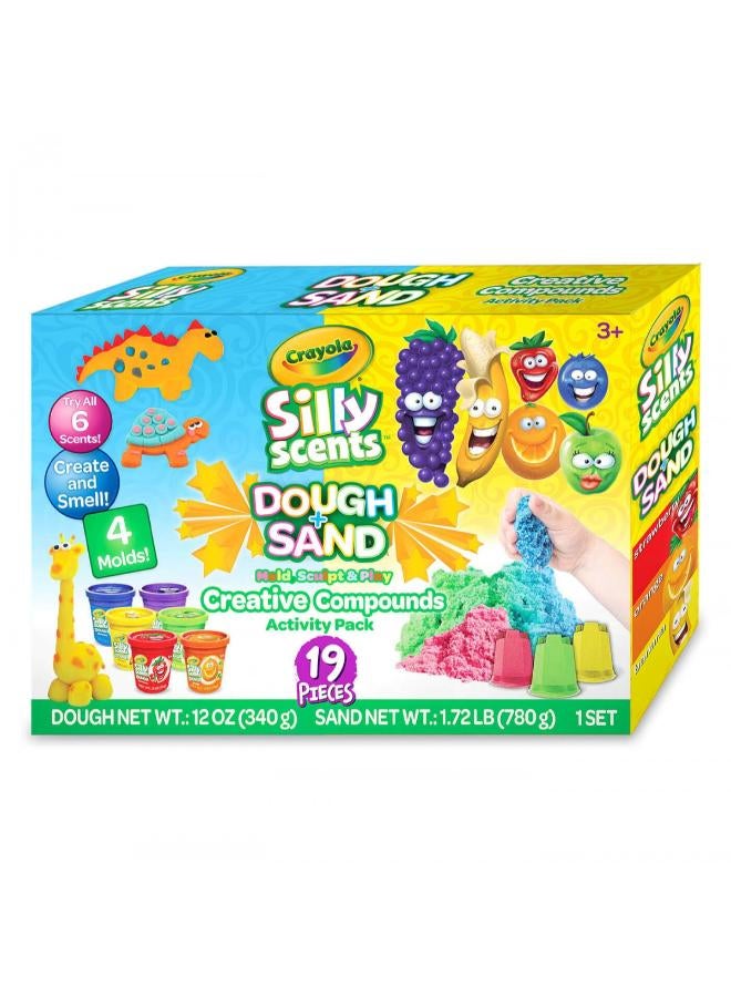 Crayola Silly Scents Dough and Sand Activity Pack