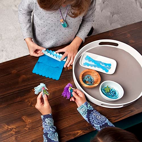 Craft Tastic كرافت-تاستيك – مجموعة أحب حوريات البحر – مجموعة الحرف تشمل 6 مشاريع بموضوع حوريات البحر - Image 4