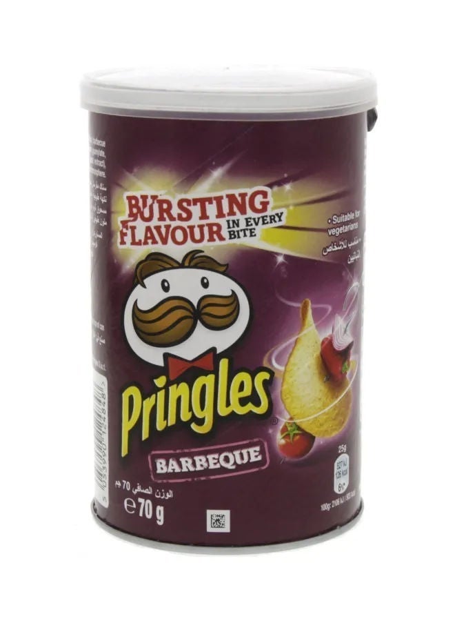 Pringles Barbeque Flavored Potato Chips, 70g