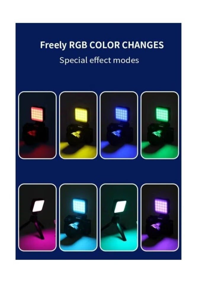 Jmary FM-69RGB Portable Mini RGB Video Light Camera Light - Image 2