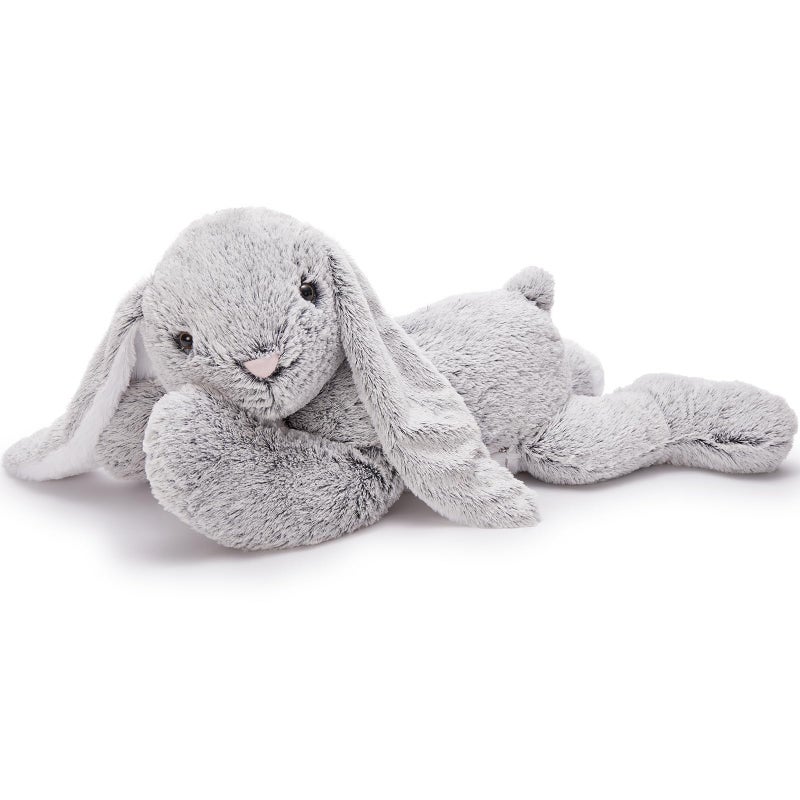 BENINY Giant Bunny Stuffed Animal 31""  Large Easter Stuffed Bunny Plush Toy for Girls Boys Kids  Big Gray Rabbit Body Pillow Gift for Chirstmas Birthday Baby Shower - Image 1