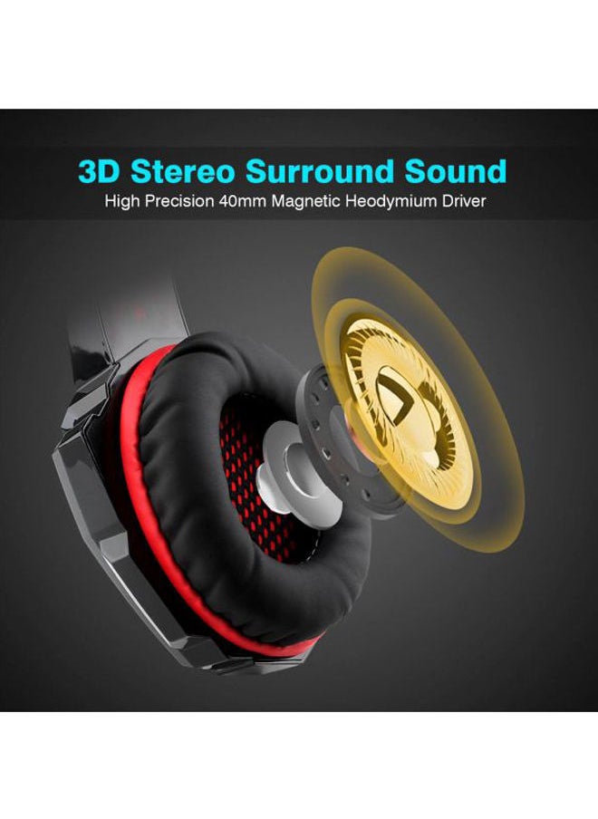 NIBEMINENT Cloud Over-Ear Wired Gaming Headphones With Mic For PlayStation 4  - Image 3