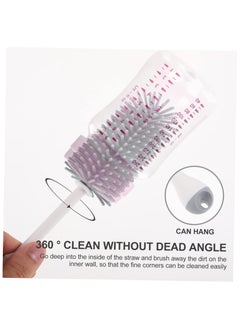 Mr. Penda 3PCS Cleaning Brush Set, Clean Brush, Long Handle Cleaning Brush, Mug Brush, Cup Cleaning Brush, Long Handle Brush, Cleaning Supply, Bottle Brush, Practical Cup Brush, Beaker Brush (Grey)  - Image 3