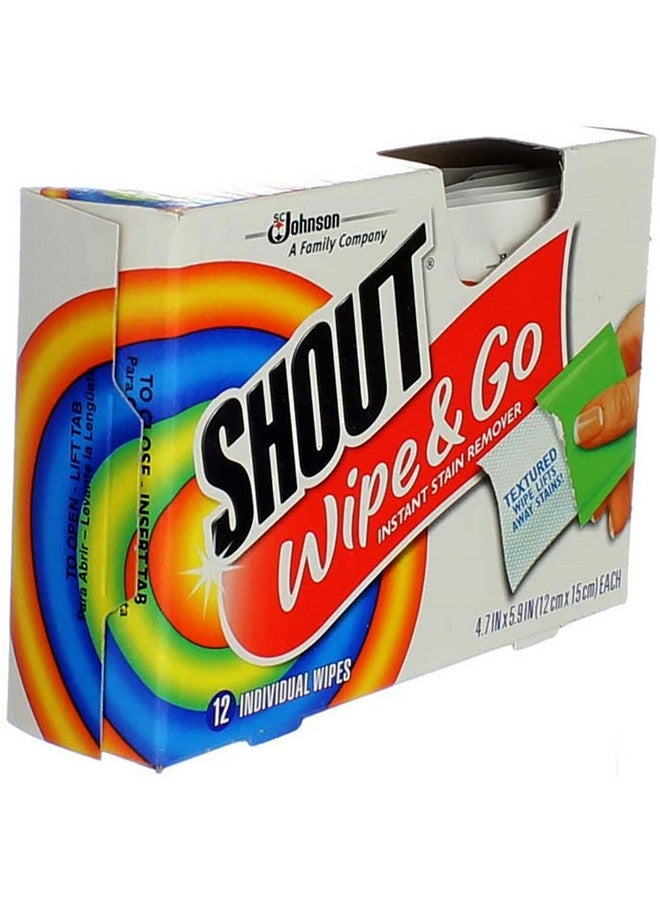 Shout مناديل إزالة البقع الفورية Wipe & Go 12 قطعة (عبوة من 2) - Image 4
