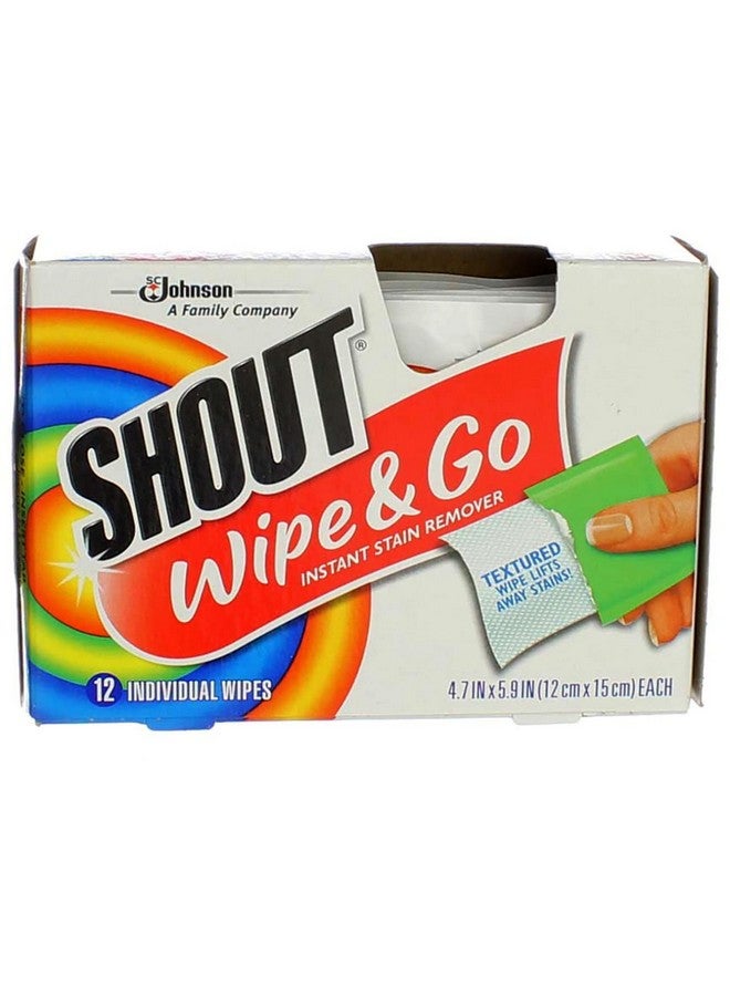 Shout مناديل إزالة البقع الفورية Wipe & Go 12 قطعة (عبوة من 2) - Image 2