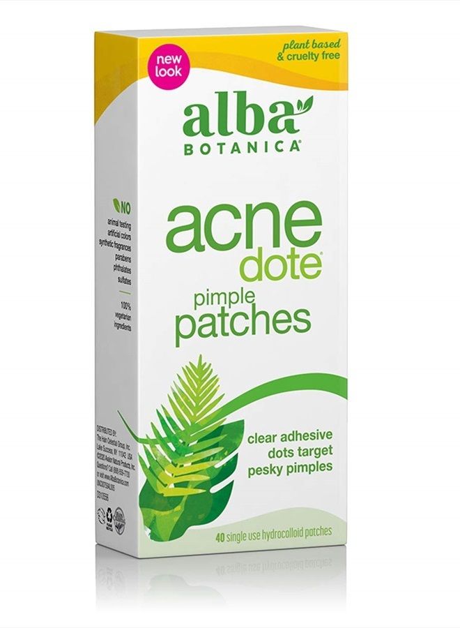 Alba Botanica Acnedote Pimple Patches, 40 Count - Image 1