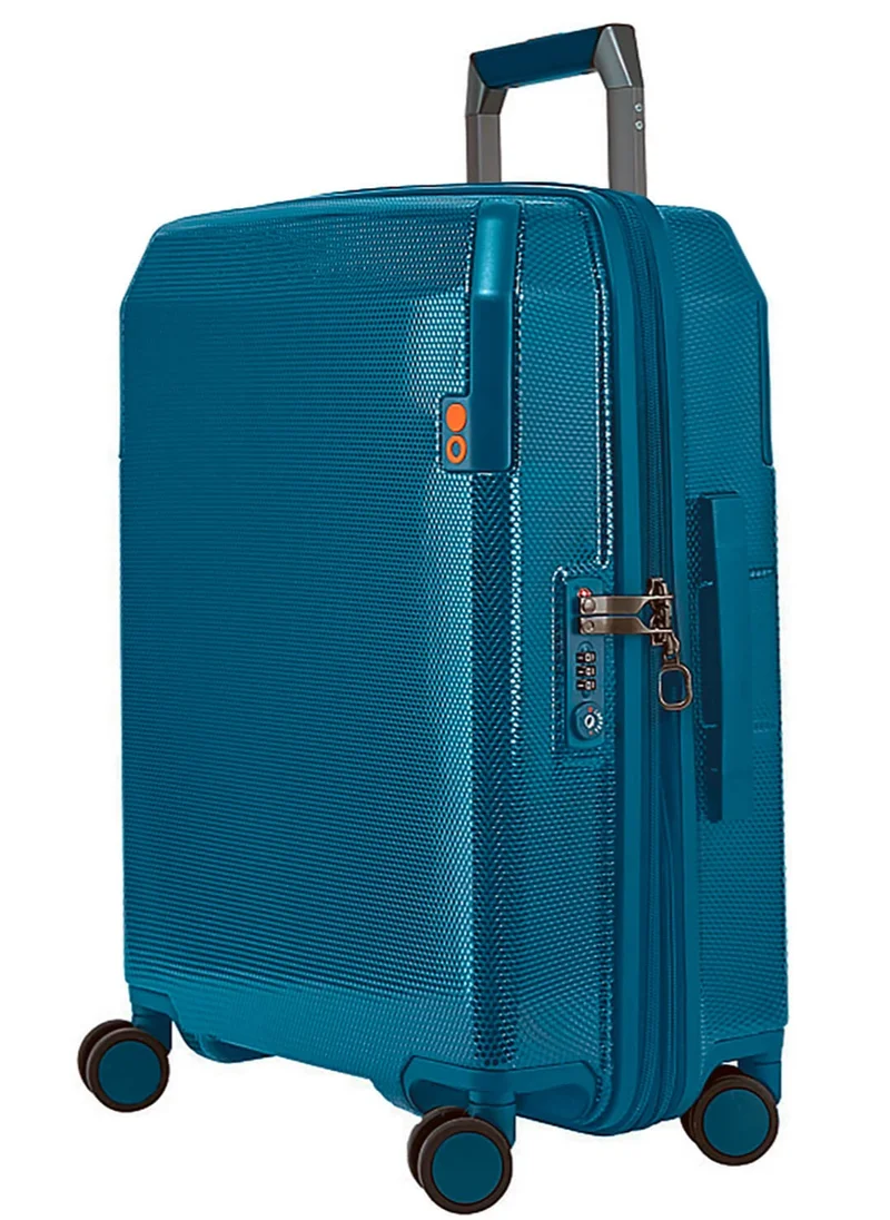 Echolac Logic 64 Cm 4 Double Wheeled Hardcase Luggage Trolley - Blue