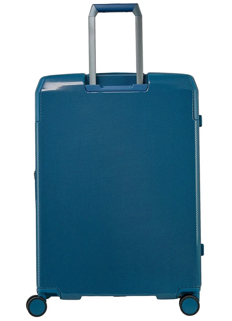 Echolac 64 Logic 64 Cm 4 Double Wheeled Hardcase Luggage Trolley - Blue  | Best Price UAE