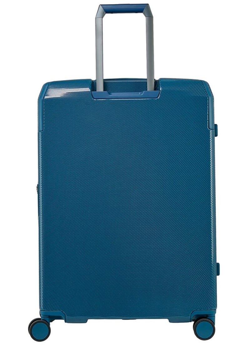 Echolac Logic 64 Cm 4 Double Wheeled Hardcase Luggage Trolley - Blue - Image 3
