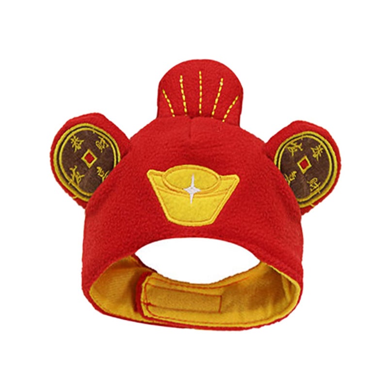 Year Of The Dragon Pet Hat For Dogs And Cats Lightweight Breathable Party Photo Accessory - Image 2
