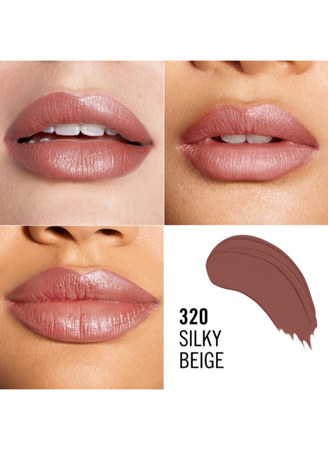 Lasting Finish Satin Lipstick - 320 - Silky Beige, 4g - pzsku/Z1A75681DEDECA40E7535Z/45/_/1728384178/8e794e82-6917-4ef5-8639-61b0c44d59a4