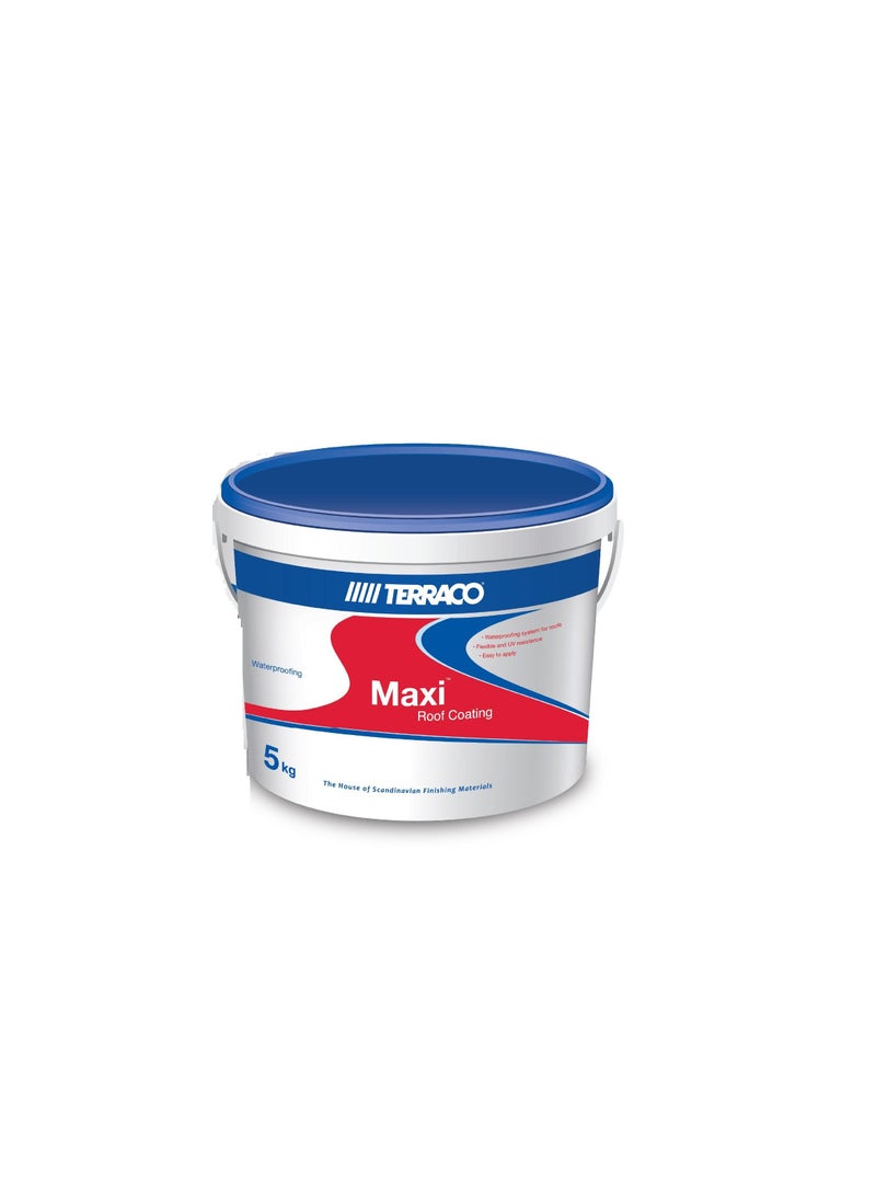Terraco Maxi Roof Coating waterproofing Grey-5Kg 