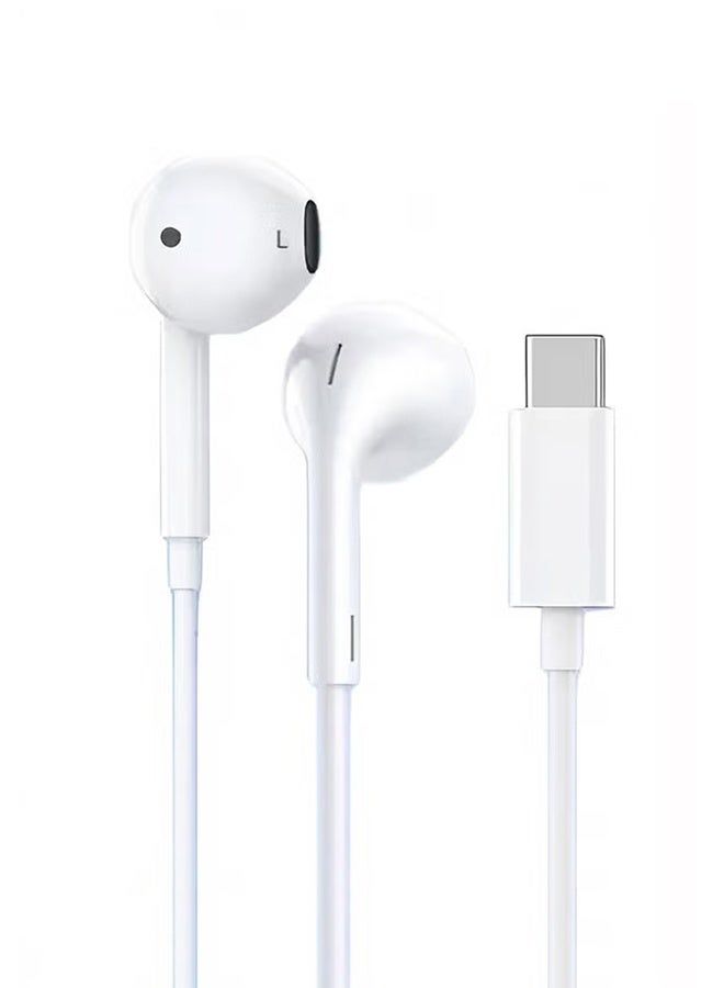 Jamal USB C Earphones Wired, Type C Headphone With Micphone,Typ-C Ear Bud Compatible With Apple Iphone 15 16 Ipad, Samsung Galaxy S25 S24 A53,Google Pixel,Xiaomi Redmi,Huawei Honor - Image 1