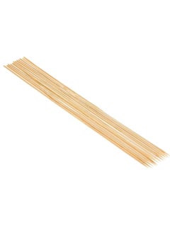 GO2CAMPS 100-Piece Bbq Bamboo Skewers/Bamboo Sticks Round 35 Cm  - Image 1